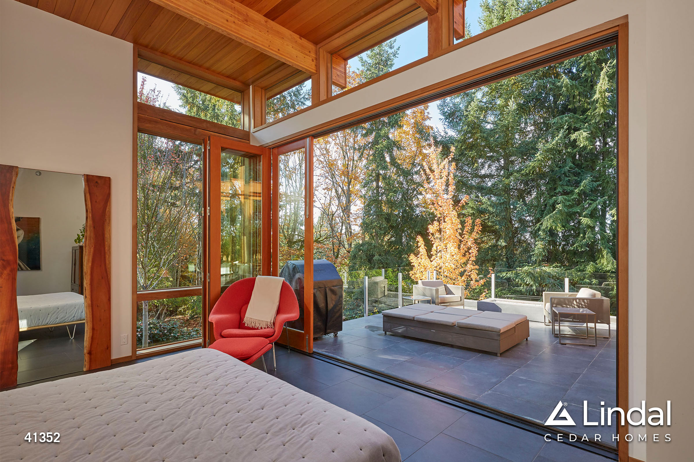 Custom Elements Patio Doors - Open